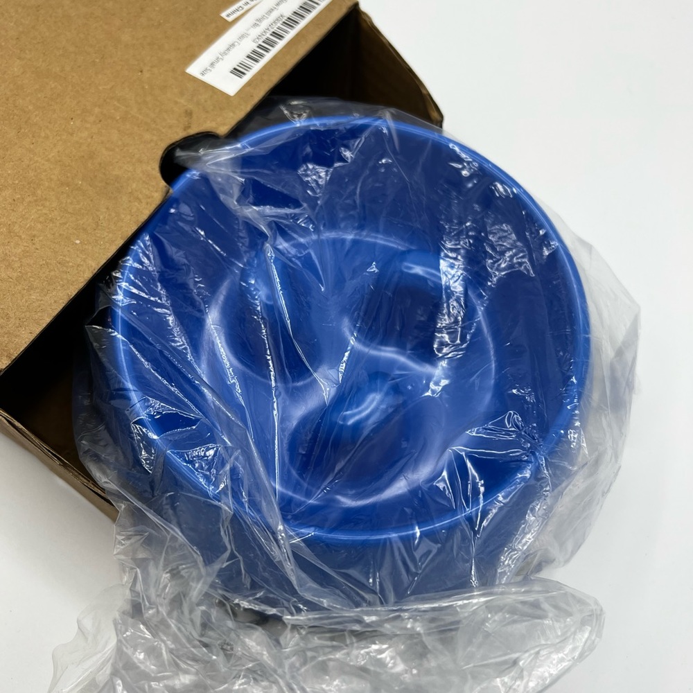 Flexzion slow feeder Blue dog bowl small New In Box perfect for small dogs 🐕
